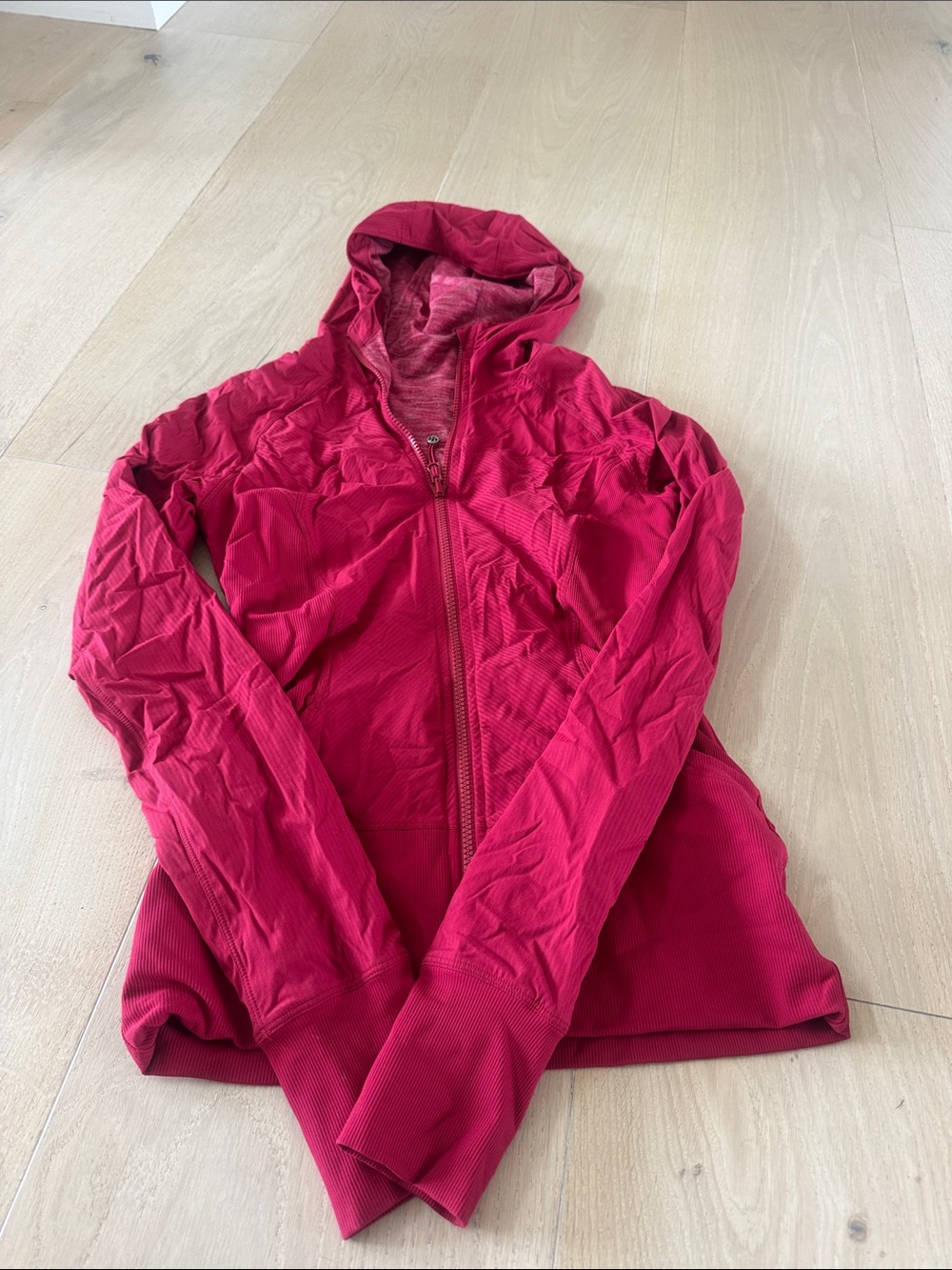 lululemon athletica Women's Raspberry Hooded Zip Jacket